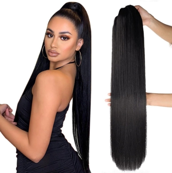 NWT-Bang+Pony Tail Extensions - Picture 3 of 4